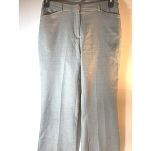 Hennes womens 8 light grey flat front trouser‎ straight pants